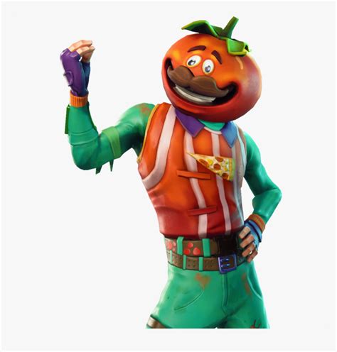 Fortnite Tomato Skin Png, Transparent Png - kindpng