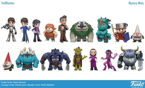 ArtStation - TrollHunters Minis