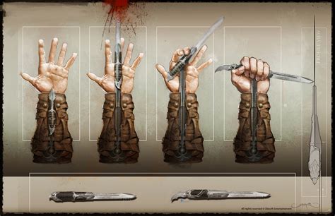 Connor's Hidden Blades by Okmer on DeviantArt