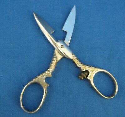 Tools, Scissors & Measures - Antique Buttonhole Scissors