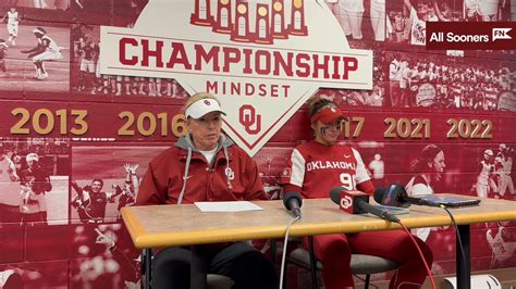 WATCH: Oklahoma Softball's Florida State Press Conference - Sports Illustrated Oklahoma Sooners ...