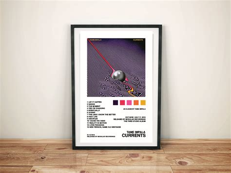 Tame Impala / Currents / Album Cover Poster Poster Print Wall - Etsy UK