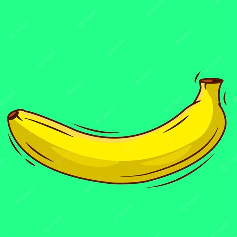 Premium Vector | Yellow banana