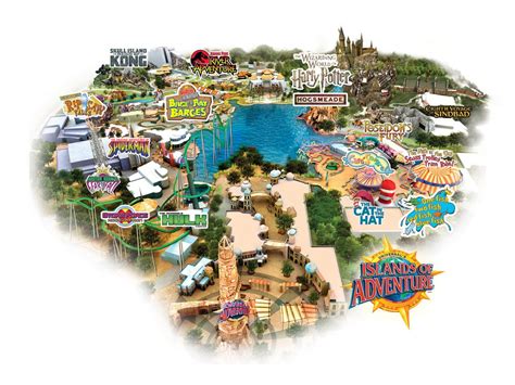 Universal Studios Orlando Map [2024 Florida Theme Park Maps]