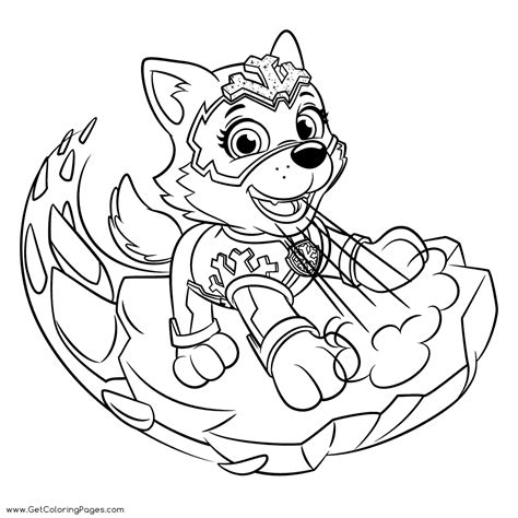 Paw Patrol Mighty Pups Coloring Page Printable | manminchurch.se