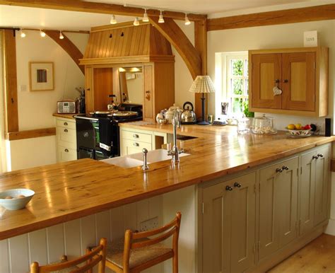 Charming and Classy Wooden Kitchen Countertops