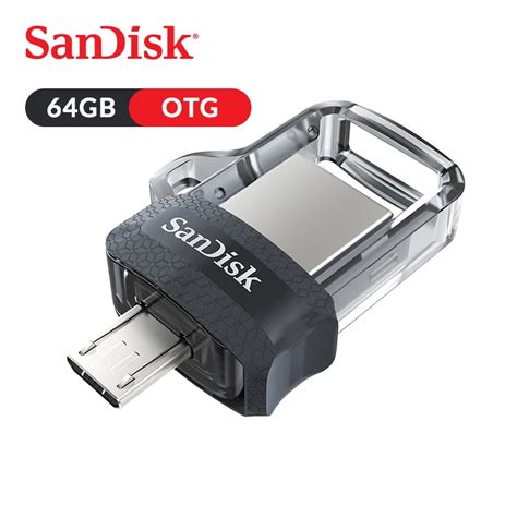 SanDisk USB Flash Drive Ultra Dual USB 3.0 micro USB OTG Disk 64GB Pen Drive Stick 150MB/s for ...