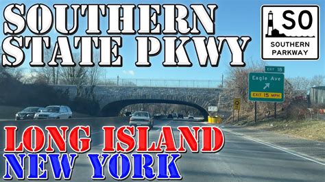 Southern State Parkway West - FULL Route - Long Island - New York - 4K Highway Drive - YouTube