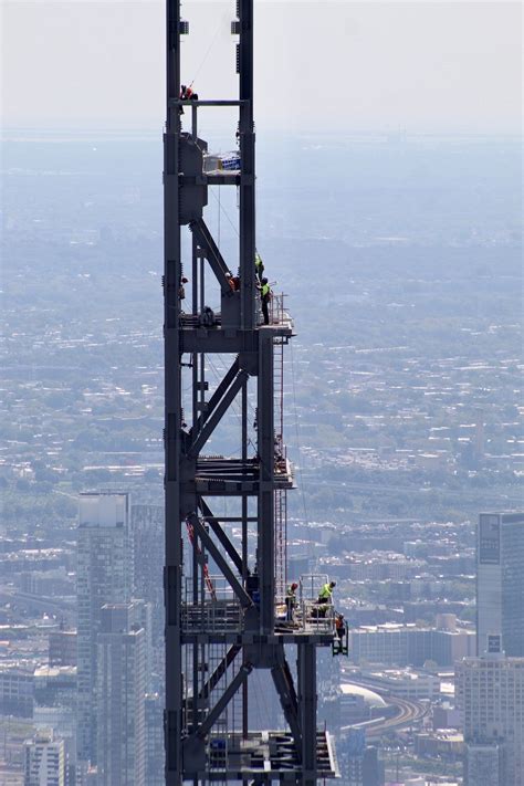 Central Park Tower Officially Tops Out 1,550 Feet Above Midtown, Becoming World's Tallest ...