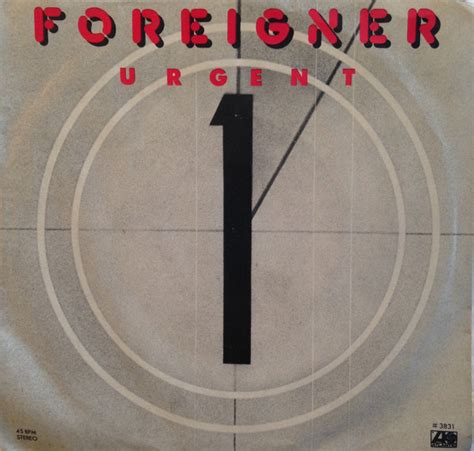 Foreigner - Urgent | Releases, Reviews, Credits | Discogs