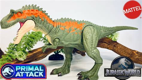 Jurassic World NEW Primal Attack Albertosaurus Toy