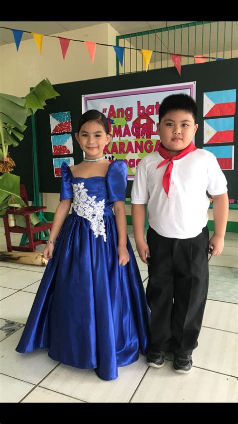 Filipiniana Gown Modern Filipiniana for Kids Buwan ng Wika Filipiniana Wedding Theme, Modern ...