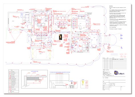 Sample documentation - Lighting design AutoCAD drawing (PDF) | Brilliant Lighting