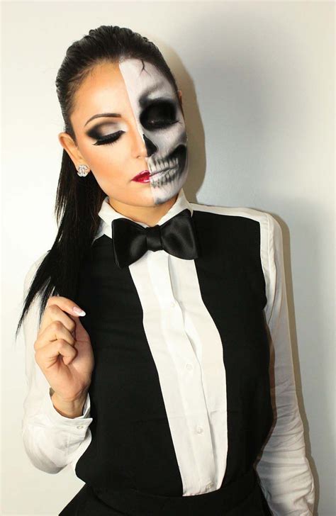 15 idées de maquillage Halloween mystère, horreur ou gore | Halloween make, Halloween girl ...