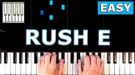 Sheet Music Boss - RUSH E - Piano Tutorial EASY - YouTube