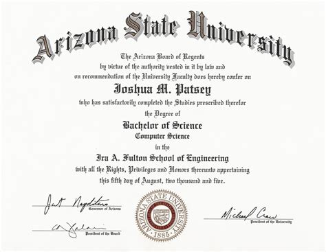 College Diploma Template | Business Mentor