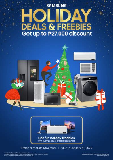 All the holiday deals and freebies from Samsung Digital Appliances this Christmas – Samsung ...