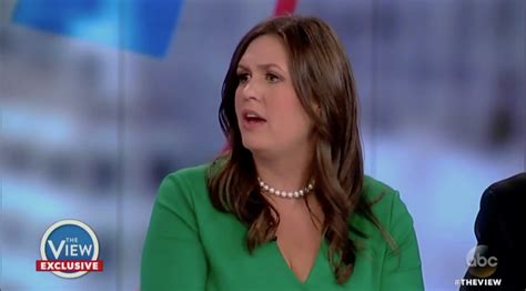 The View Grills Sarah Sanders on Trump Lies and Birtherism: ‘I Feel Sorry For You!’