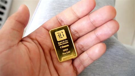 BUYING 1 OUNCE GOLD BAR - YouTube