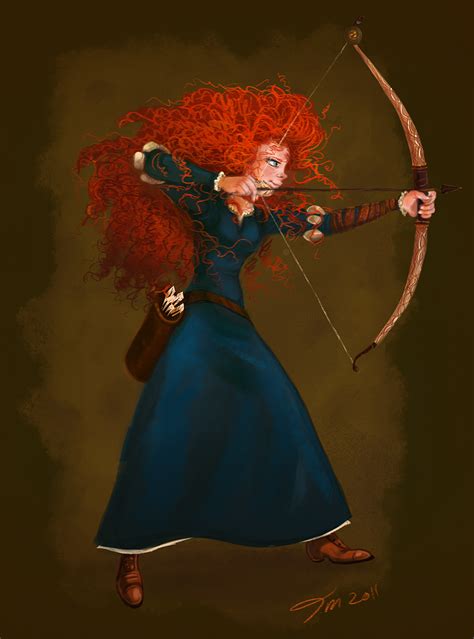 Fashion and Action: Merida - BRAVE Fan Art Gallery