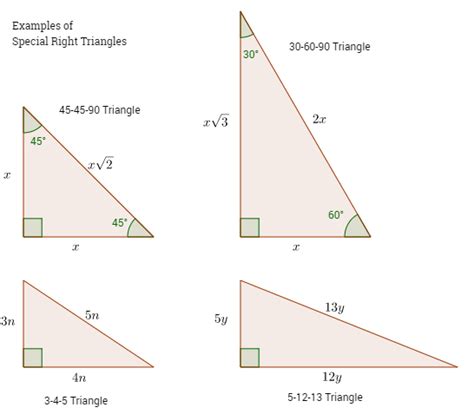 special right triangle answer key - harmbrandon