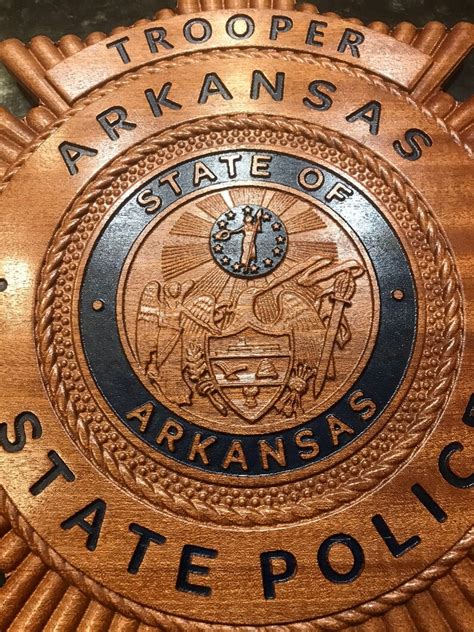 Arkansas State Police Trooper's Badge | Etsy