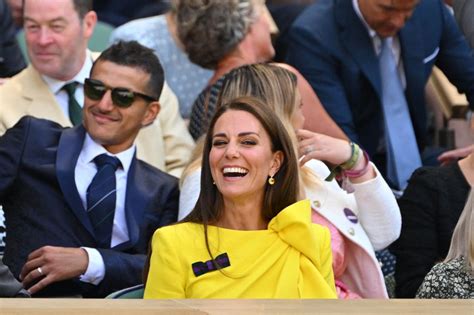 Tom Cruise spots Kate Middleton in sunny yellow dress at Wimbledon