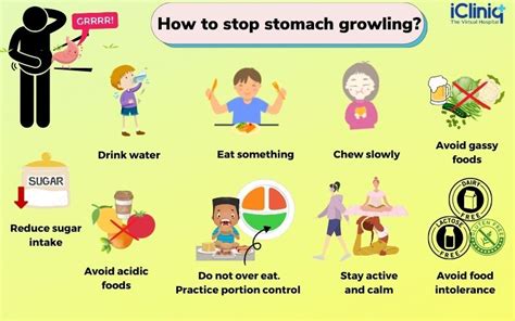 Ways to Stop Stomach Growling