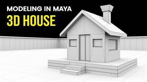 How to Model a 3D House in Autodesk Maya | 3D House Modeling Tutorial ...