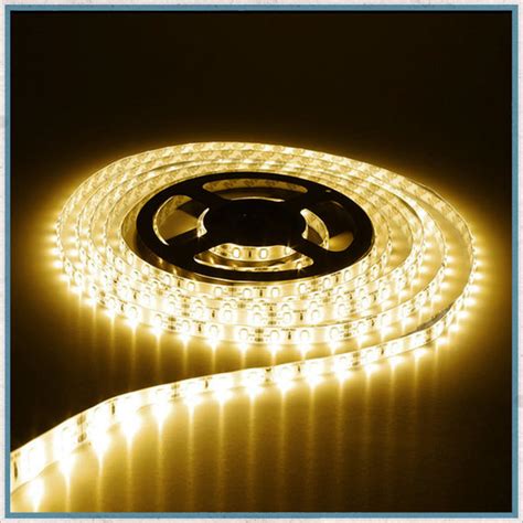 12v warm white waterproof LED lighting strip-12V Warm White 5 Metre Waterproof IP65 LED Lighting ...