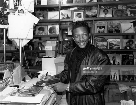 Singer James 'J.T.' Taylor , poses for photos at Fletcher’s One Stop ...