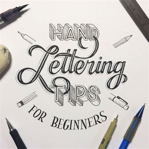 Hand Lettering Templates