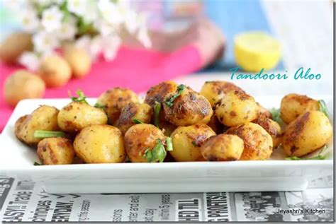 TANDOORI ALOO - Jeyashri's Kitchen