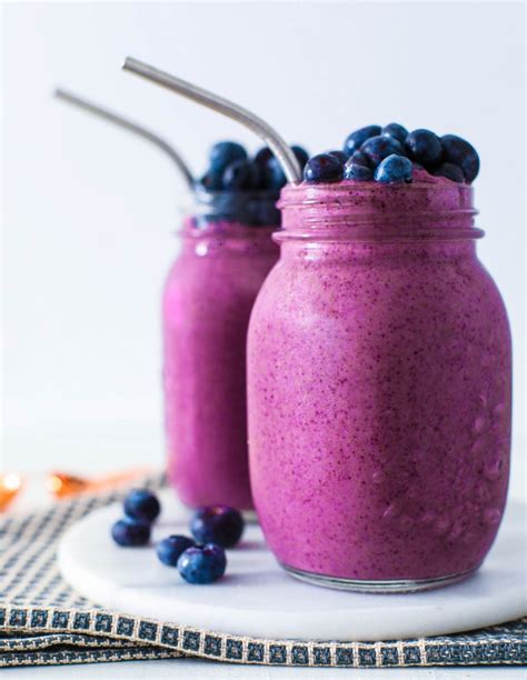 Balanced Blueberry Smoothie - Blueberry.org