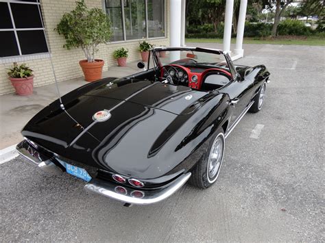 1963, Chevrolet, Corvette, Stingray, Convertible, Supercar, Muscle, Classic