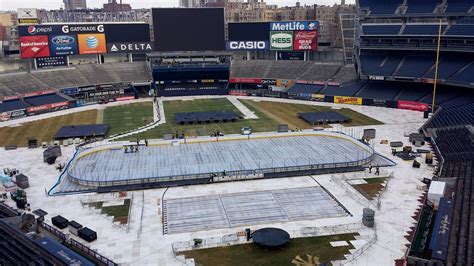 Stadium's hockey makeover continues ... - New York Rangers Blog- ESPN