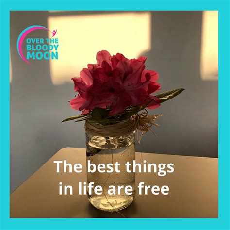 THE BEST THINGS IN LIFE ARE FREE