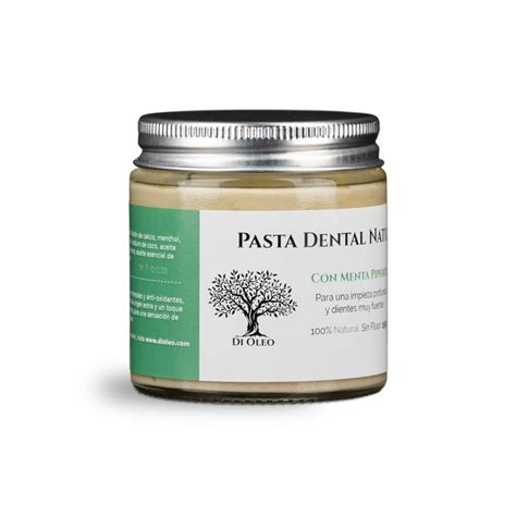 Pasta de Dientes Natural sin Flúor con Menta Piperita – Di Oleo