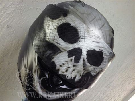 Helmet | Emile Halo Reach Custom Airbrushed Motorcycle