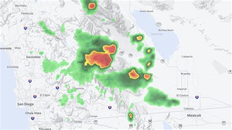 Thunderstorm, Flash-Flood Warnings Issued for North, East County – NBC 7 San Diego