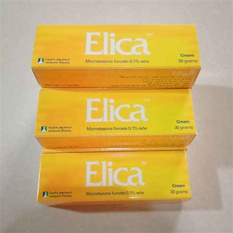 ELICA CREAM (MOMETASONE FUROATE 0.01% 30g ON HAND, Beauty & Personal Care, Face, Face Care on ...