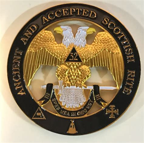 Mason Masonic 32nd Degree Cut Out Car Emblem - Brothers and Sisters ...