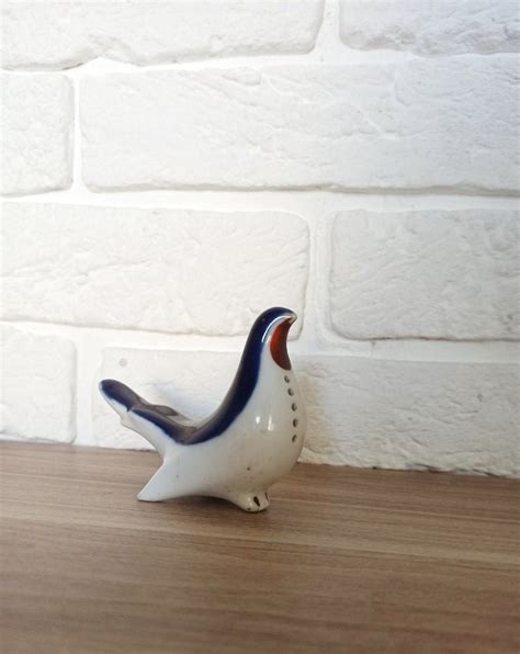 BLUE BIRD Vintage porcelain soviet figurine Bird Vintage | Etsy