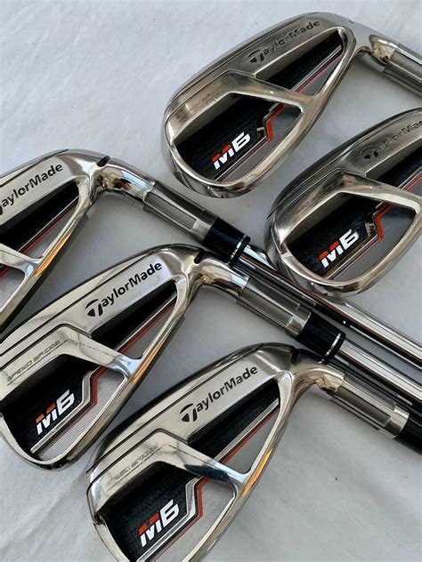 TaylorMade M6 Irons 6-PW • stiff flex • | in Edinburgh | Gumtree