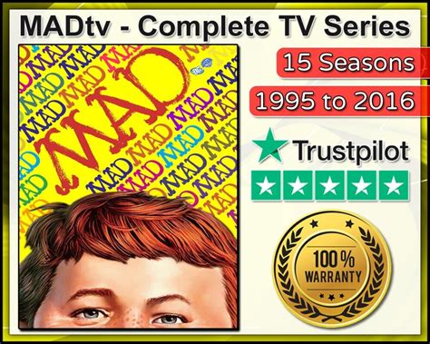 MAD TV Complete TV Series All Seasons 1 to 15 1995 to - Etsy