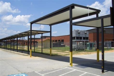 Extruded Aluminum Covered Walkways | Walkway Canopies