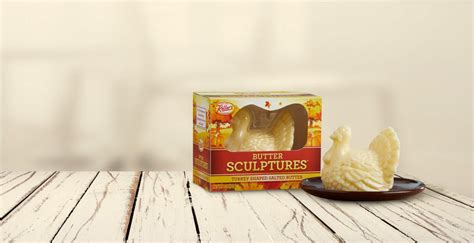 You Can Now Get a Turkey Shaped Butter Sculpture For Your Thanksgiving Table