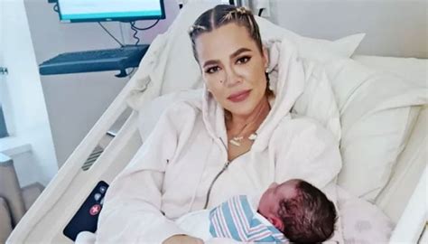 Khloe Kardashian sparks controversy with pics in hospital bed with newborn son