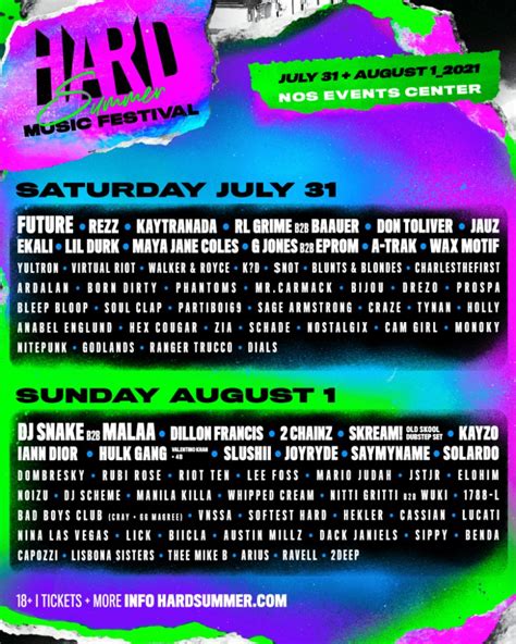 Hard Summer 2022 Tickets! San Bernardino, SoCal | PalmSprings.com