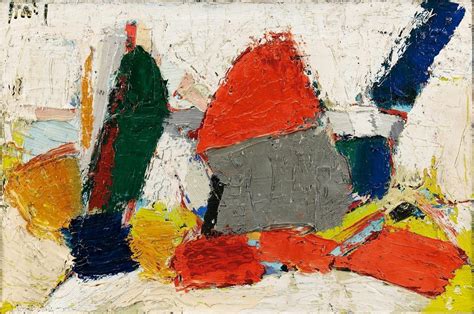 Nicolas de Staël - UNTITLED, 1949, oil on canvas Abstract Landscape Painting, Abstract Canvas ...